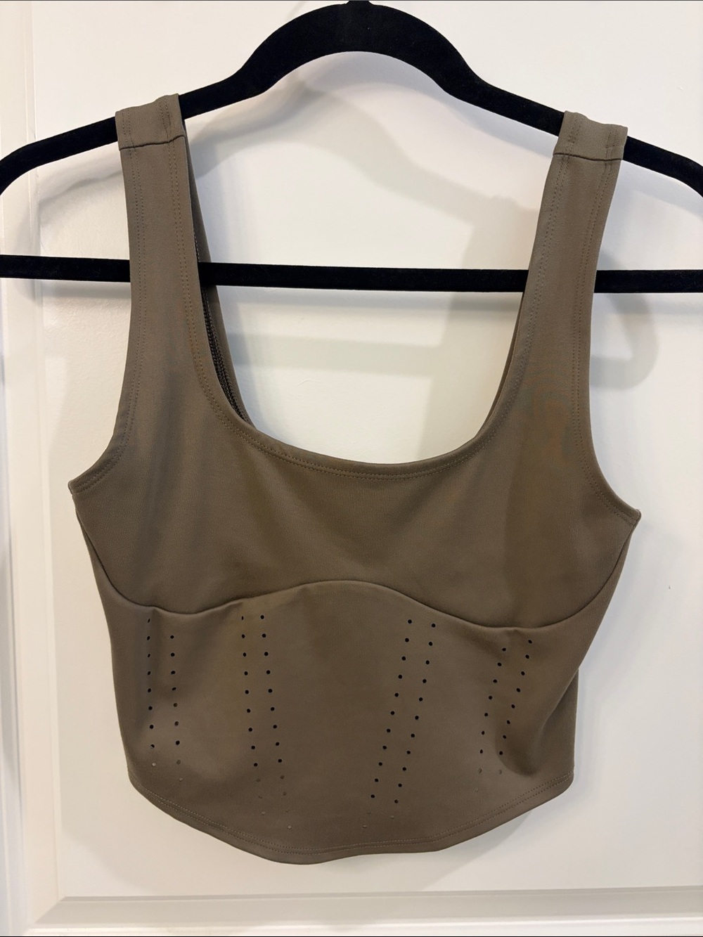 Victoria’s Secret corset Crop top in Olive